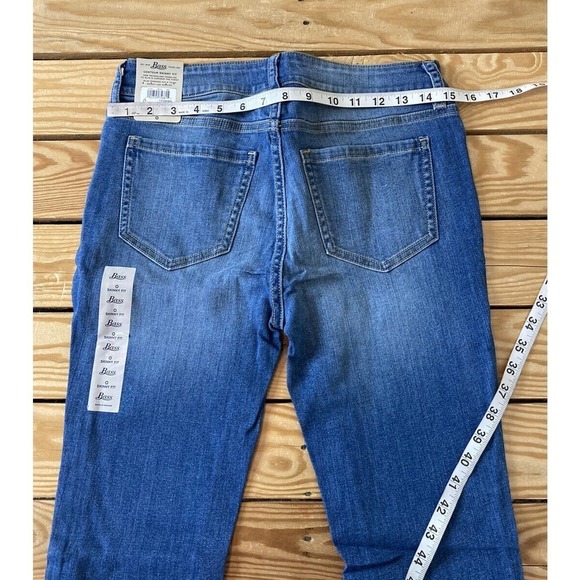 NWT Bass Contour Skinny Fit Jeans Size 0 Women’s Blue MSRP $74 - Picture 9 of 10